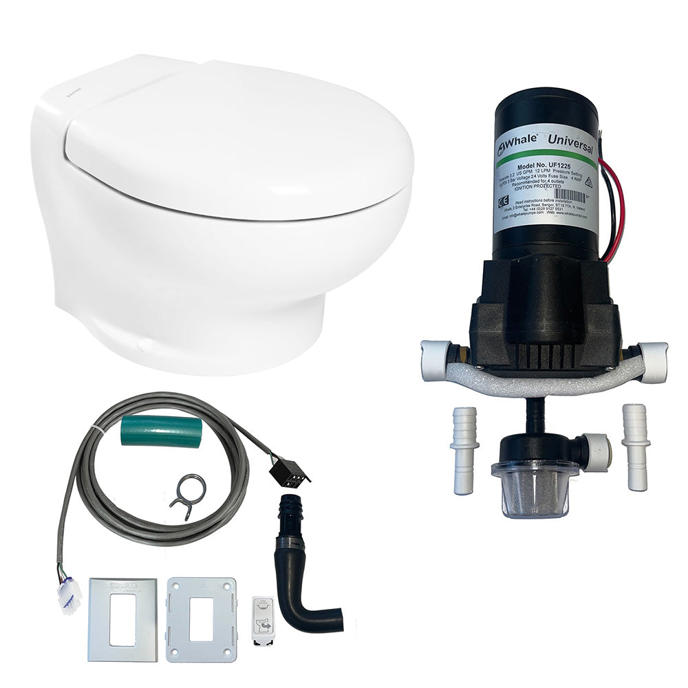 Thetford Nano Eco Compact Toilet Raw Water Kit wInlet Pump  24V TNAN024PWENARWKIT
