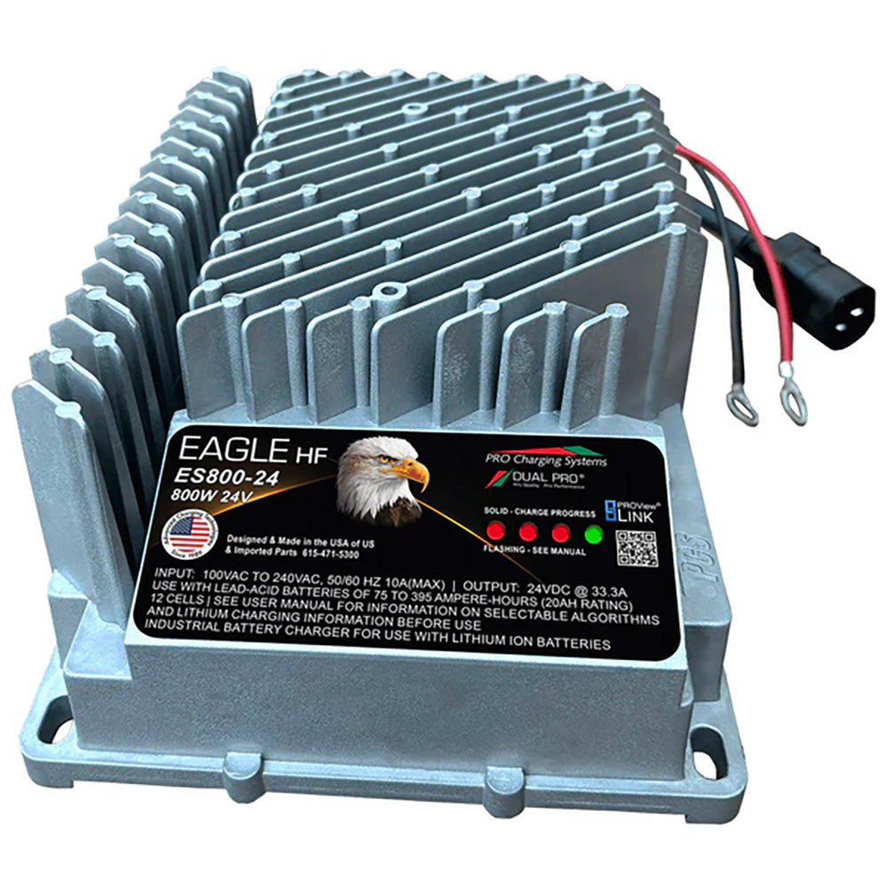 Dual Pro HF Eagle ES800 Series 24V Single Lithium Charger ES080024V003