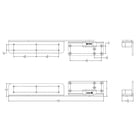 TACO Command Ratchet Hinge  1812  316 Stainless Steel Polished wHard Stop H250048