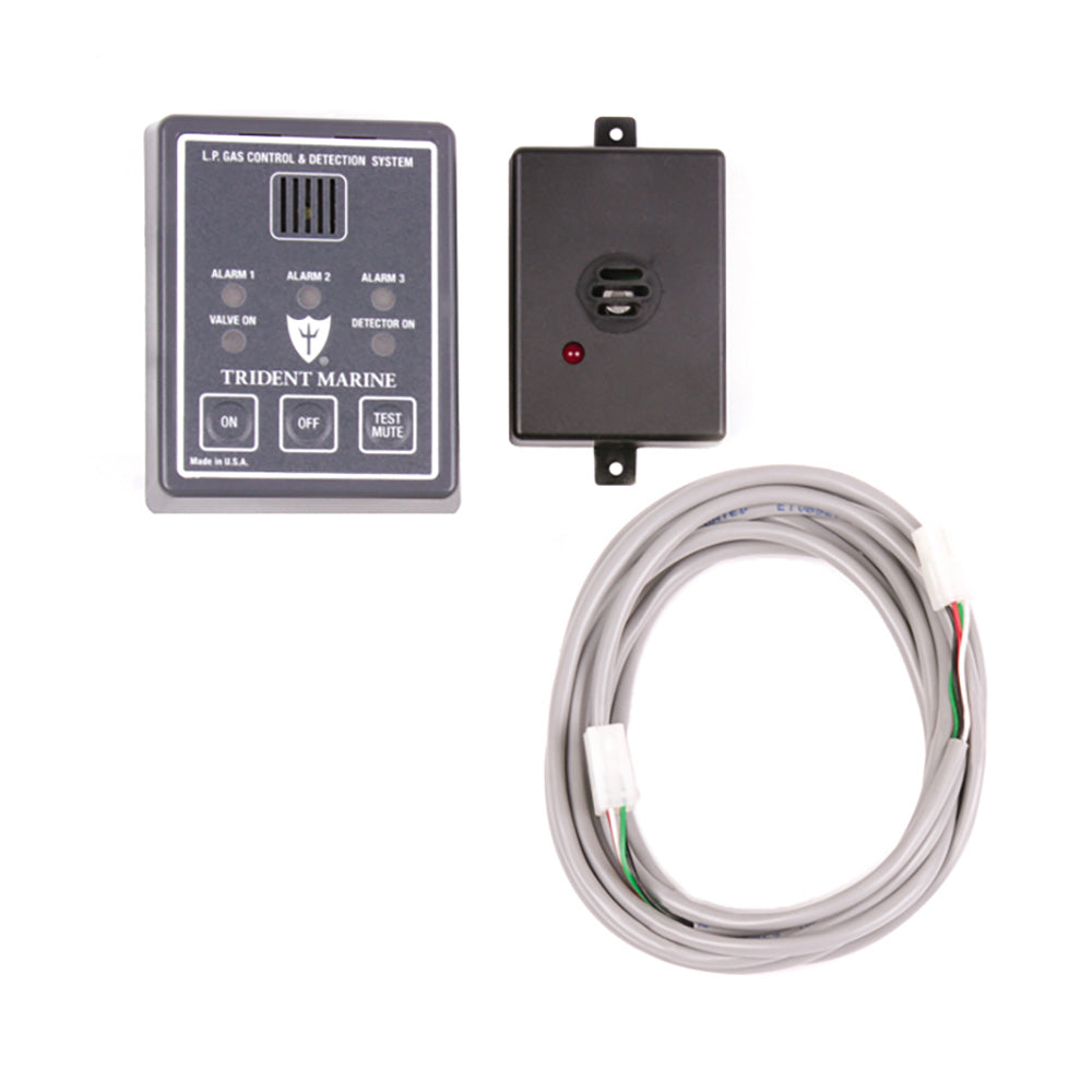 Trident Marine 1224V Full Detection Panel wGas Detector  10 Quick Cable  Solenoid Not Included 13007760