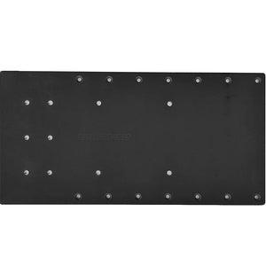 Sea Brackets 20 Straight Trolling Motor Plate fMinn Kota Quest  Black SEA2310BLK