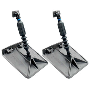 Lectrotab SX 95 x 10 Smart Tabs 1618 Boats w60lb Actuators  60150HP  Gunmetal Grey SXG951060