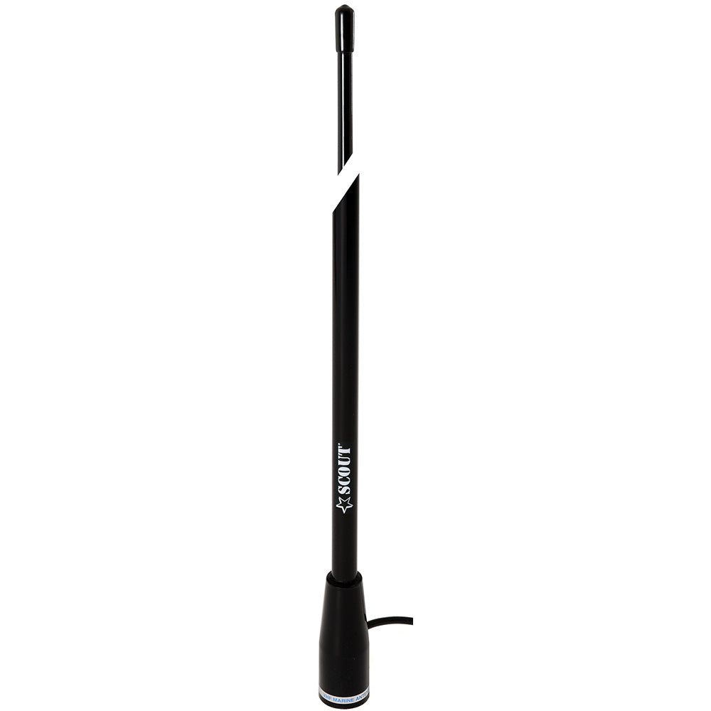 Scout 5 Black VHF Antenna 3dB Nylon Ferrule w5M RG58 Coax KS22 PF AN NVHF00004T