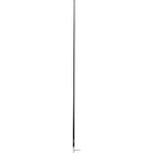 Scout 8 Black VHF Antenna 6dB Heavy Stainless Steel Ferrule w6M RG8x Includes PL259 Heavy Duty Offshore Antenna KS43 PF