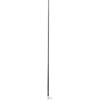 Scout 8 Black VHF Antenna 6dB Heavy Stainless Steel Ferrule w6M RG8x Includes PL259 Heavy Duty Offshore Antenna KS43 PF