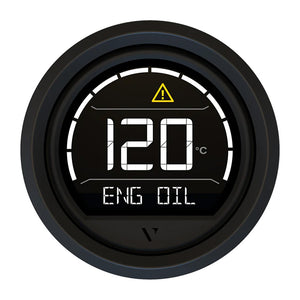 Veratron VL Digital 52 wTriangular Black Bezel B00205701