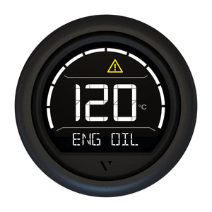 Veratron VL Digital 52 wRound Black Bezel B00205702