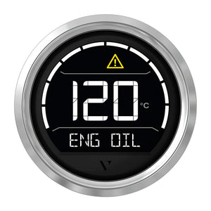 Veratron VL Digital 52 wTriangular Chrome Bezel B00205703