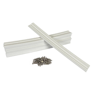 Caliber Marine Slides 15x15 White 10Pack 23031