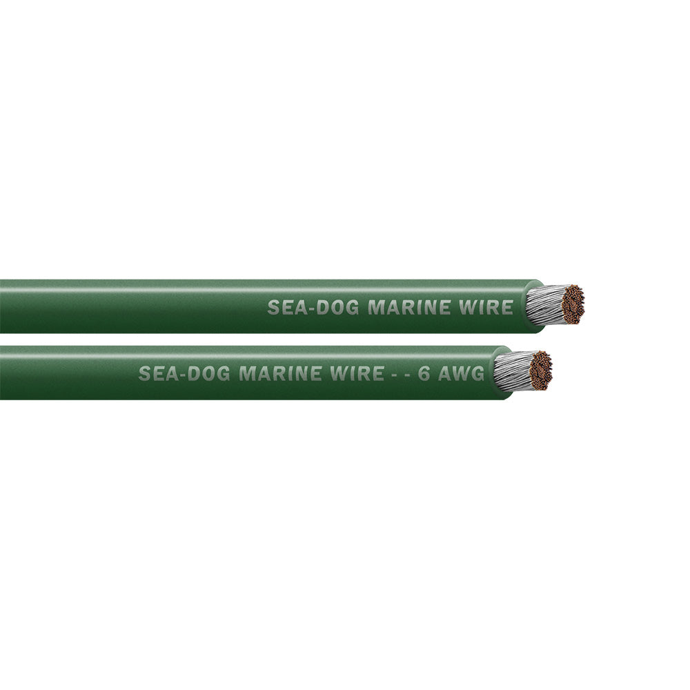 SeaDog 6 AWG Green Battery Cable  25 8006040