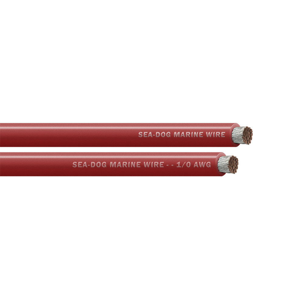 SeaDog 10 AWG Red Battery Cable  250 8011024