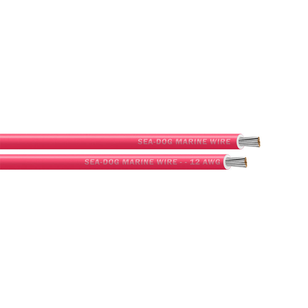 SeaDog 12 AWG Pink Primary Wire  25 8012090