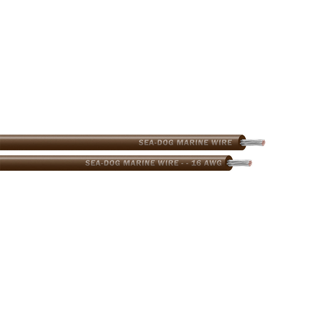 SeaDog 16 AWG Brown Primary Wire  1000 8016079