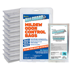 Star Brite NosGUARD Mildew Odor Control Bags Slow Release System  25Pack 89924