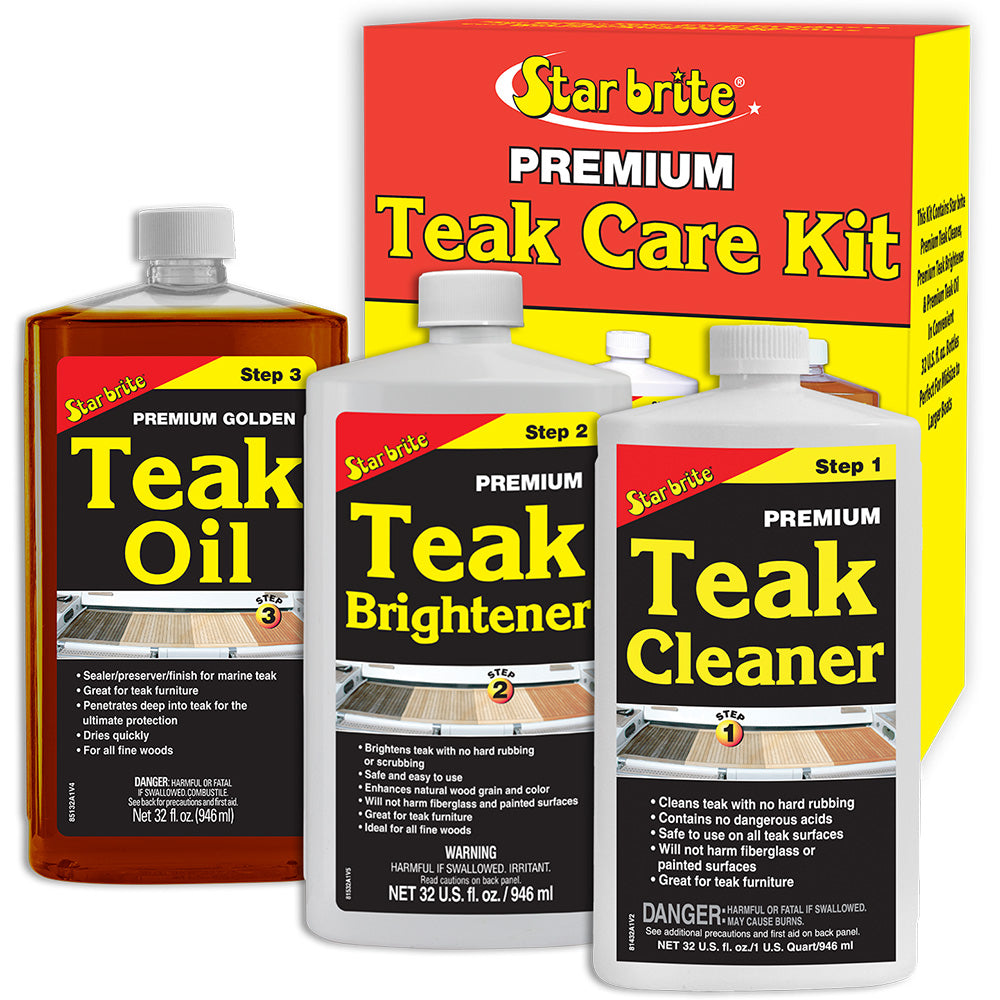 Star brite Premium Teak Care Kit  32 oz 81202