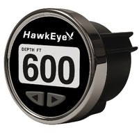 HawkEye DepthTrax Edge InDash Depth Finder  HD Color Display  600 Max Depth  TM Transducer DT3BXTM