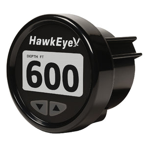 HawkEye DepthTrax Edge InDash Depth Finder  HD Color Display  600 Max Depth  TM Transducer DT3BXTM