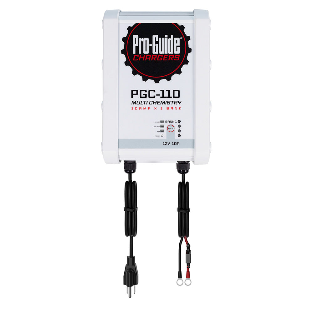 ProGuide 1 Bank OnBoard Battery Charger  12V  10Amp PGC110