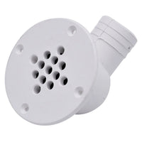 TM Marine 90Degree Cockpit Scupper Drain  White CSD92DP