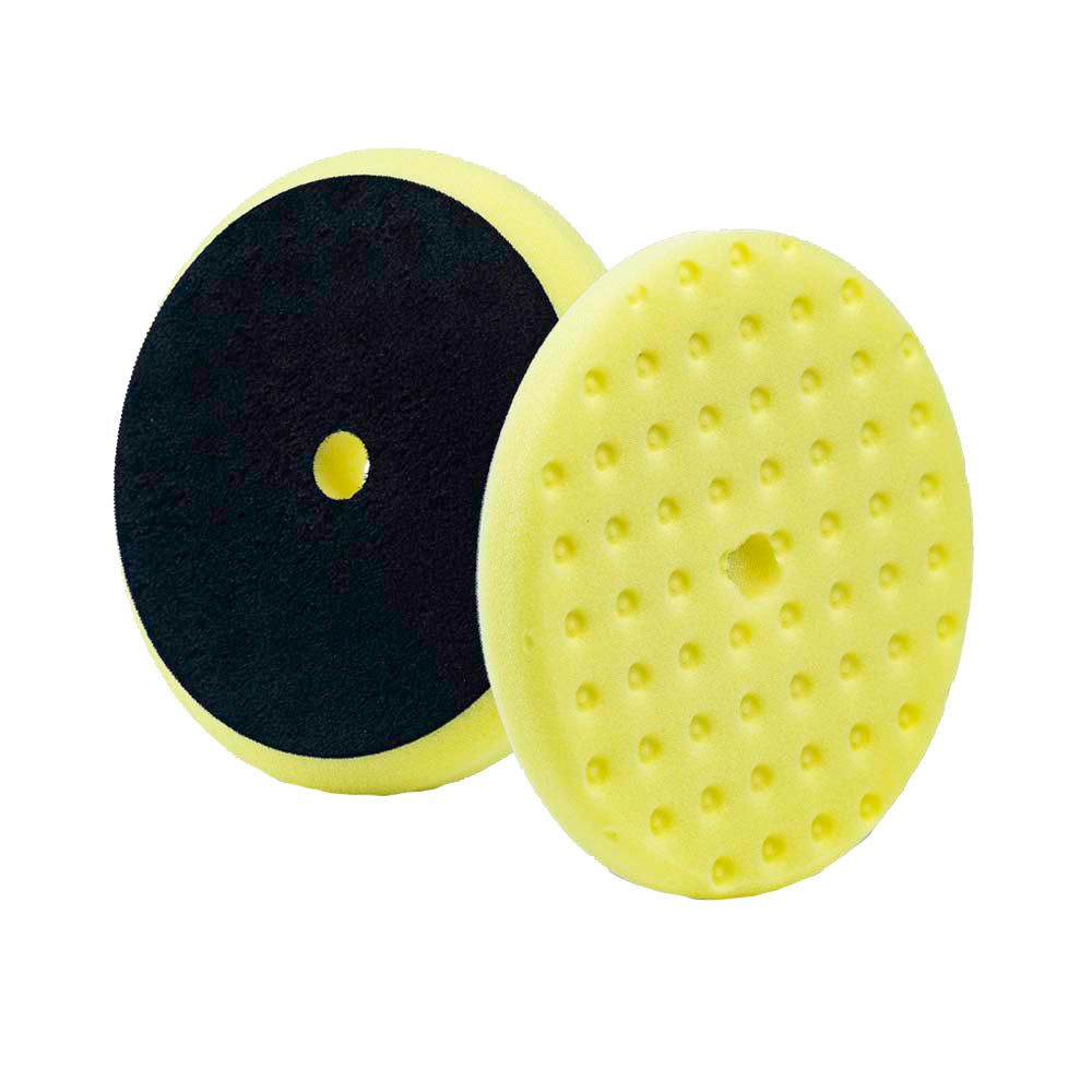 Lake Country Yellow Foam Cutting Pad with CCS Technology 8 x 1 14 PR54800CCSLC
