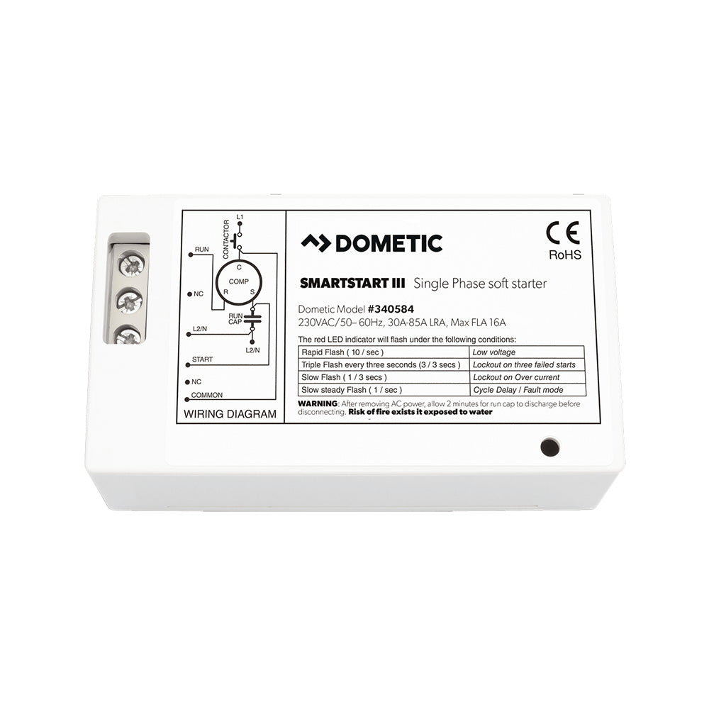 Dometic SmartStart III Single Phase Soft Starter f115V GT10GT16 Marine Air Conditioner 9610002999