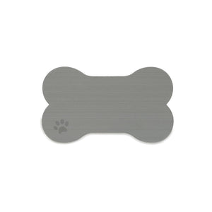 SeaDek Dog Bowl Mat  Storm GreyBlack  Small  12 x 21 6271390837