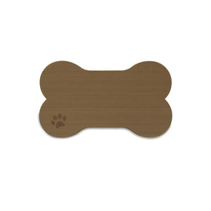 SeaDek Dog Bowl Mat  CappuccinoBlack  Small  12 x 21 6271391090