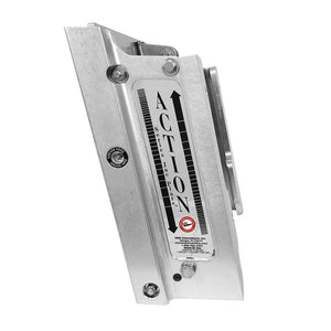 Bobs Machine Shop 6 Setback Action Series Hydraulic Jack Plate  Silver 100106010NOPCNOSPNNG