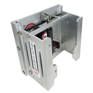 Bobs Machine Shop 8 Setback Action Series Hydraulic Jack Plate  Silver 100108001NOPCNOSPNNG