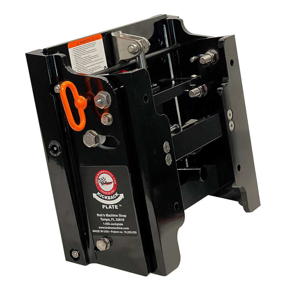 Bobs Machine 6 Hydraulic Action Series KickBack Jac  Powder Coated Gloss Black 100105100PPCGB