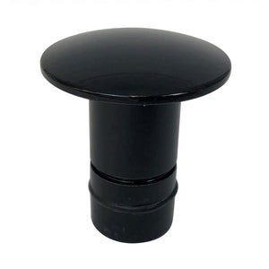 Bobs Machine Deck Plug  Pedestal Seat Plug 075 Hole Black 311000002PCGBLK