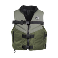 Mustang Accel Foam Vest  GreenGrey  Medium MV4627833M