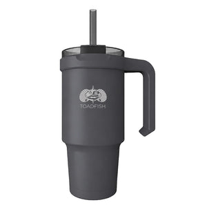 Toadfish SmartGrip Tumbler NonTip  24oz  Grey 1406