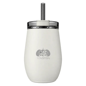 Toadfish SmartGrip 10oz Tumbler  White 1410