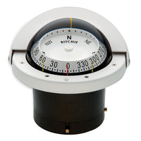 Ritchie FNW203 Navigator Compass  Flush Mount  White FNW203