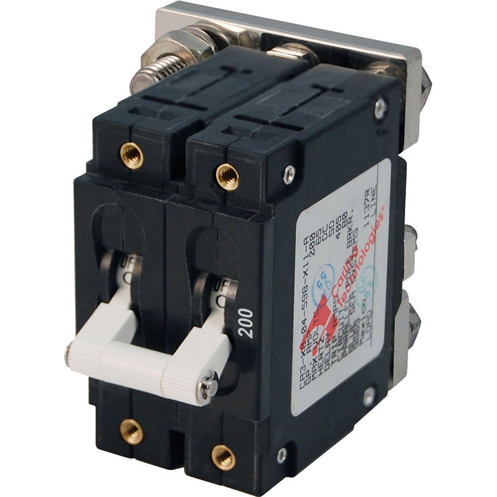 Blue Sea 7269 200A Double Pole Circuit Breaker 7269