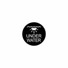 Actuator underwater-use icon showing black circle with wave, lamp graphic and 'UNDER WATER' text