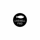 Black circular badge with white fish icon and 'LIVEWELL FWD' text indicating forward livewell