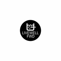 Circular black badge with a livewell symbol and "LIVEWELL FWD" text indicating forward livewell function