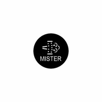 Black circular actuator cap graphic showing a mist spray icon and "MISTER" label
