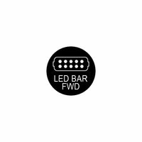 22mm LED bar FWD connector icon showing rectangular pin layout and label