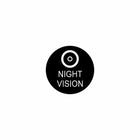Black circular badge showing concentric lens graphic with centered NIGHT VISION text