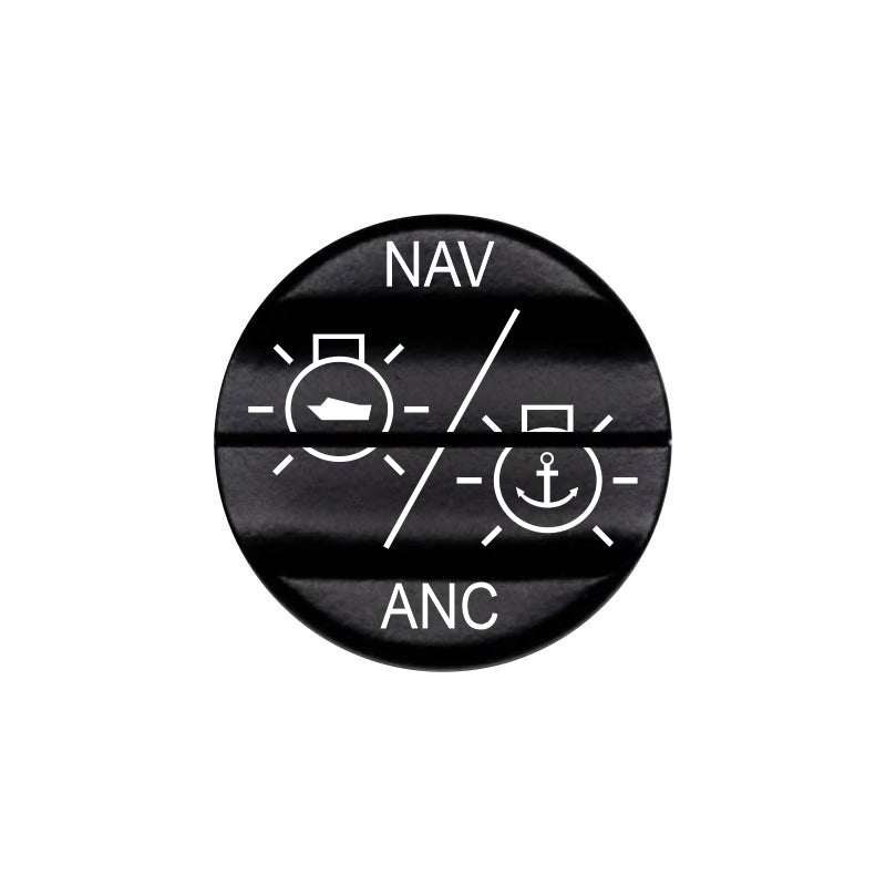 Bluewater NAV/ANC laser-etched 2N1 actuator button with NAV and ANC labels