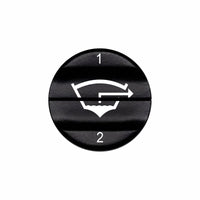 Bluewater Bilge 1/2 laser-etched 2N1 actuator button showing white bilge icon and numbers 1/2