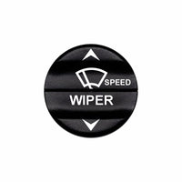 Bluewater wiper actuator button with laser-etched WIPER label, SPEED text and up/down arrows