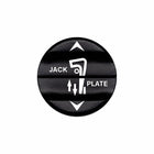 Bluewater Jack Plate laser-etched 2-in-1 actuator with up/down arrows and JACK/PLATE label