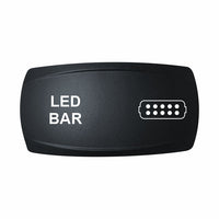 Technoexpress Shop LED BAR rectangular black label with white "LED BAR" text and connector icon