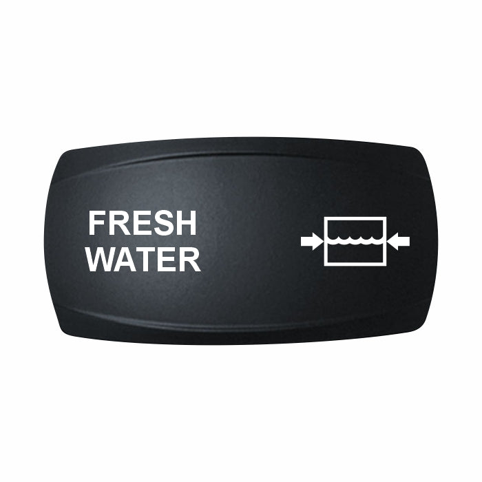 Technoexpress Shop FRESH WATER rocker switch actuator with water tank level icon