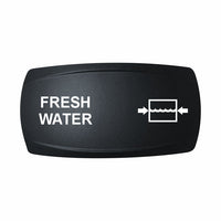 Technoexpress Shop FRESH WATER rocker switch actuator with water tank level icon