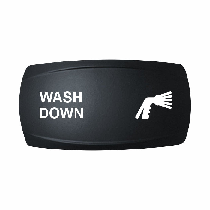 Technoexpress Shop WASH DOWN switch actuator with spray nozzle icon